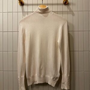 Zara Cream Turtleneck Sweater